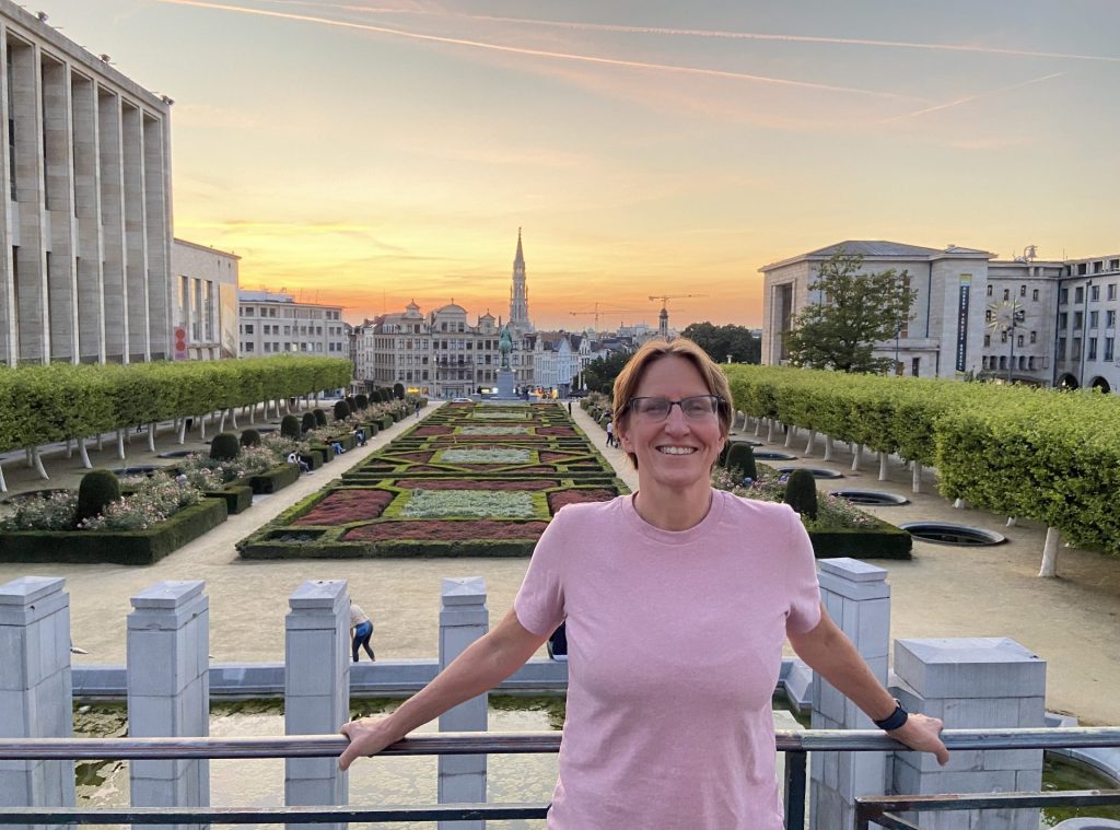 Patricia in Brussels