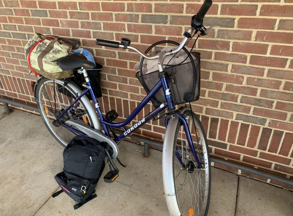 Groceries on my German city bike