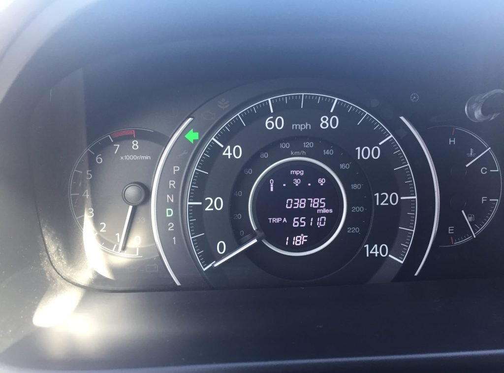 Car dashboard